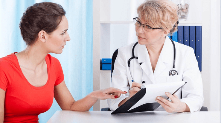 consultation with a specialist about the causes of human papillomavirus